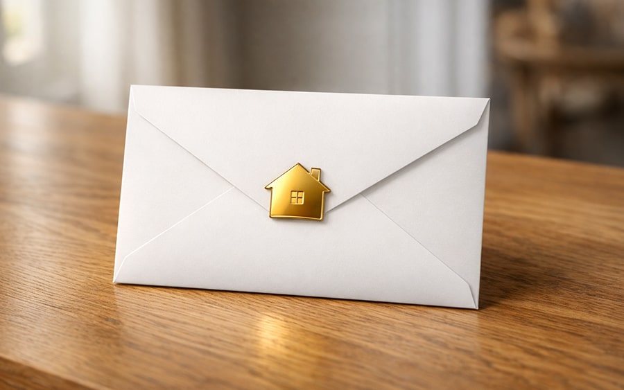 Famille heureuse recommandant EVIBATI et recevant une récompense